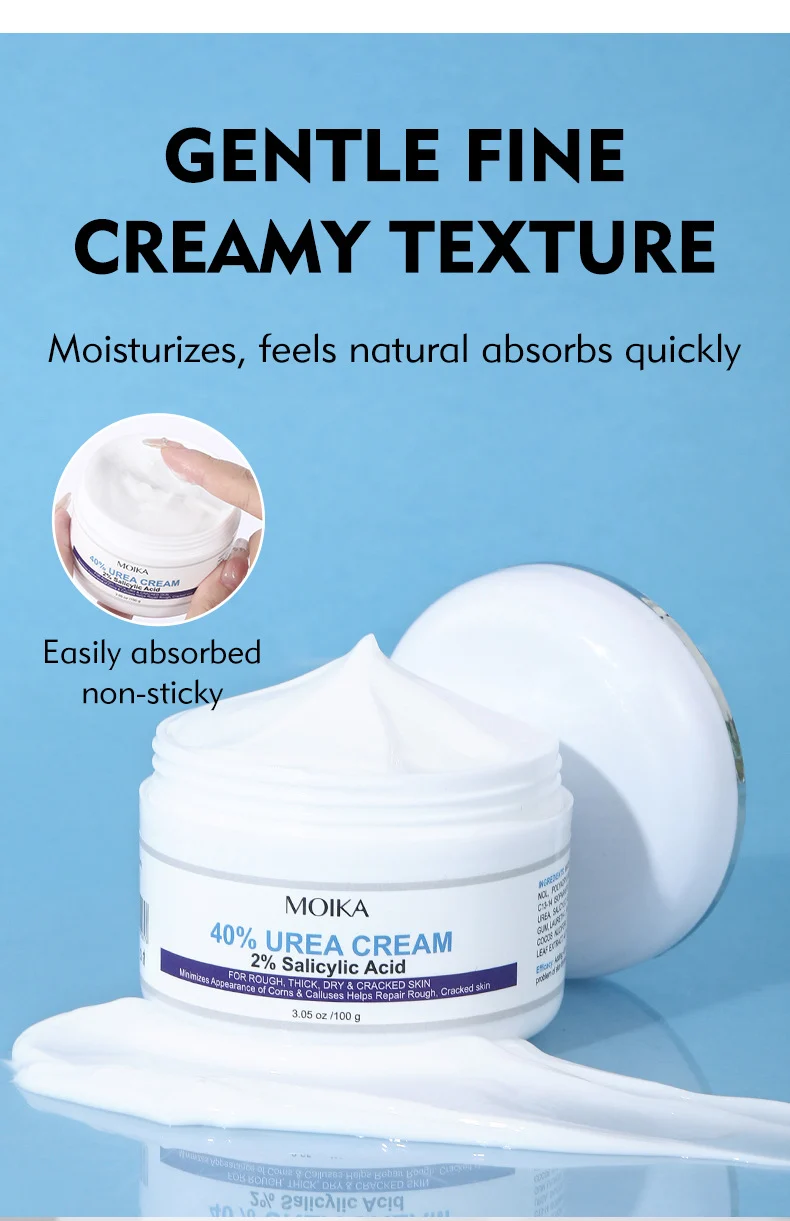 MOIKA 40% Urea Cream with 2% Salicylic Acid for Rough Dry Cracked Skin 6 urea salicylic acid foot hand cream spu889420019986 desc 6