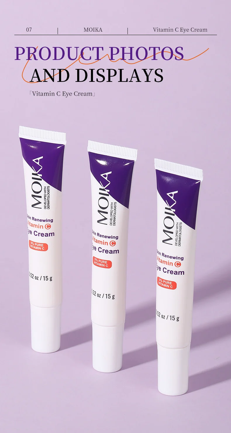 MOIKA Vitamin C Eye Cream with Pro-Xylane Reduces Wrinkles & Dark Circles 7 vitamin c eye cream spu895516135708 desc 7