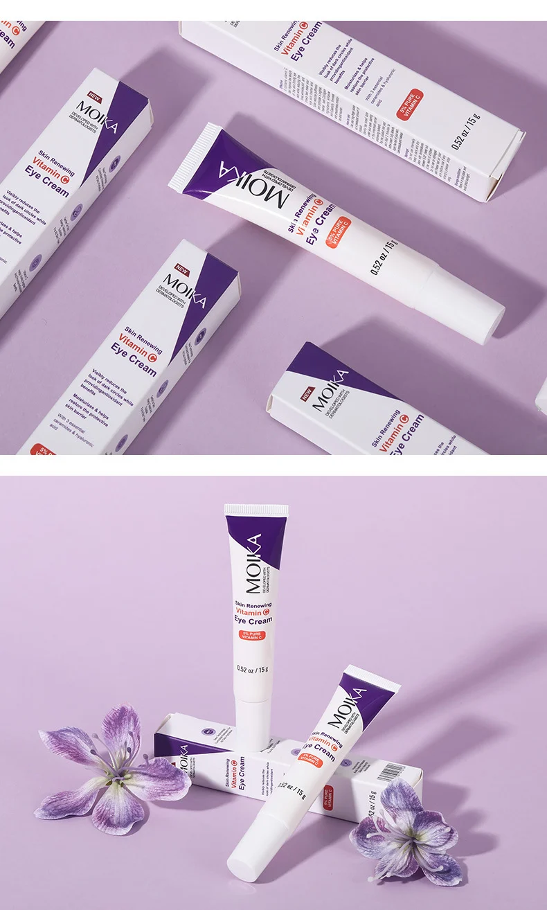 MOIKA Vitamin C Eye Cream with Pro-Xylane Reduces Wrinkles & Dark Circles 8 vitamin c eye cream spu895516135708 desc 8