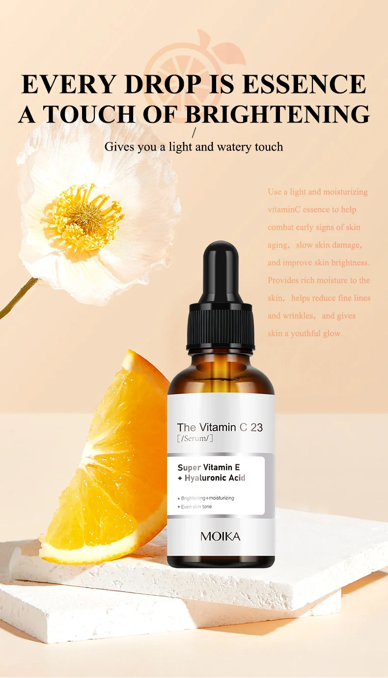 MOIKA Vitamin C 23% Serum for Brightening, Moisturizing & Anti-Wrinkle 10 vitamin c facial serum spu766265361296 desc 10
