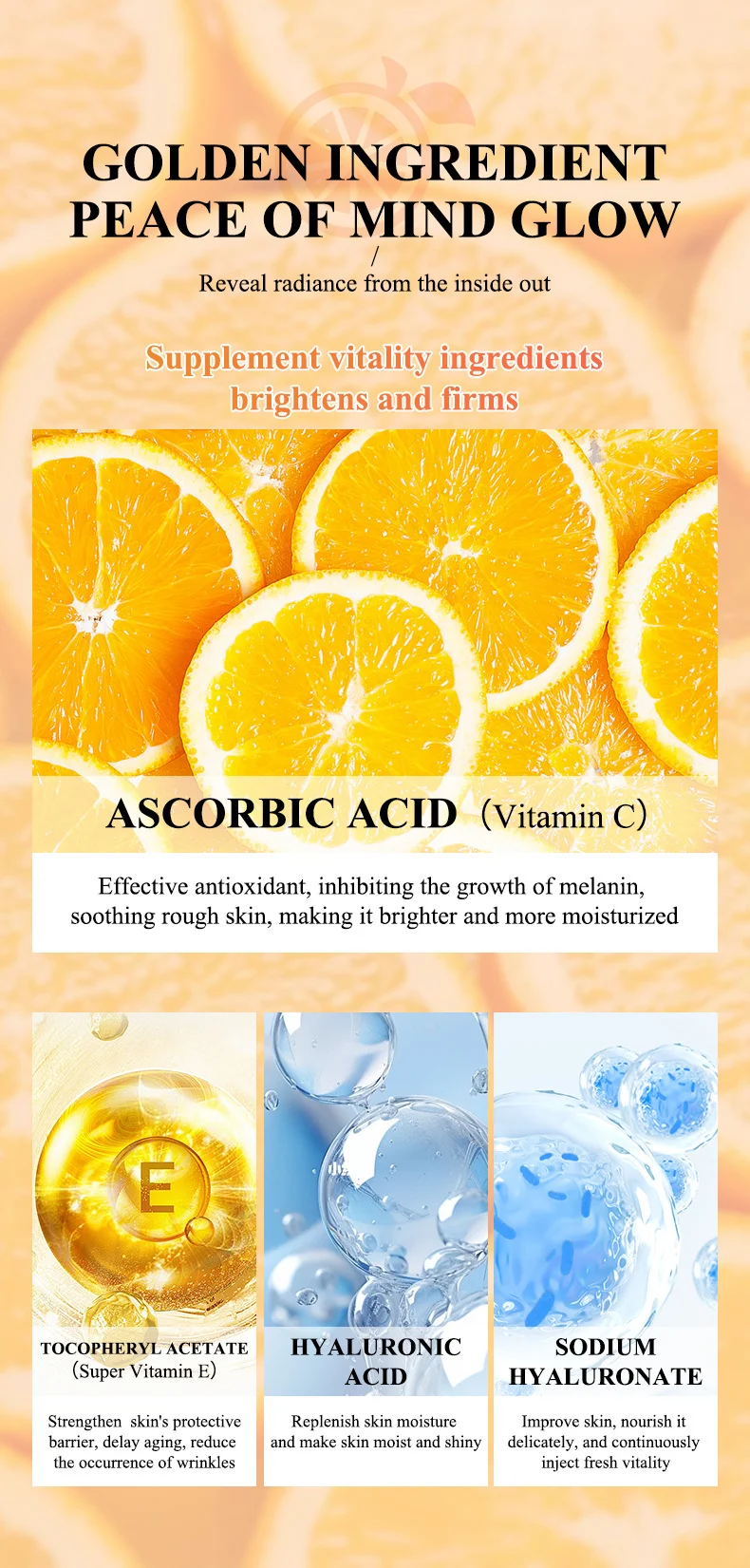 MOIKA Vitamin C 23% Serum for Brightening, Moisturizing & Anti-Wrinkle 6 vitamin c facial serum spu766265361296 desc 6