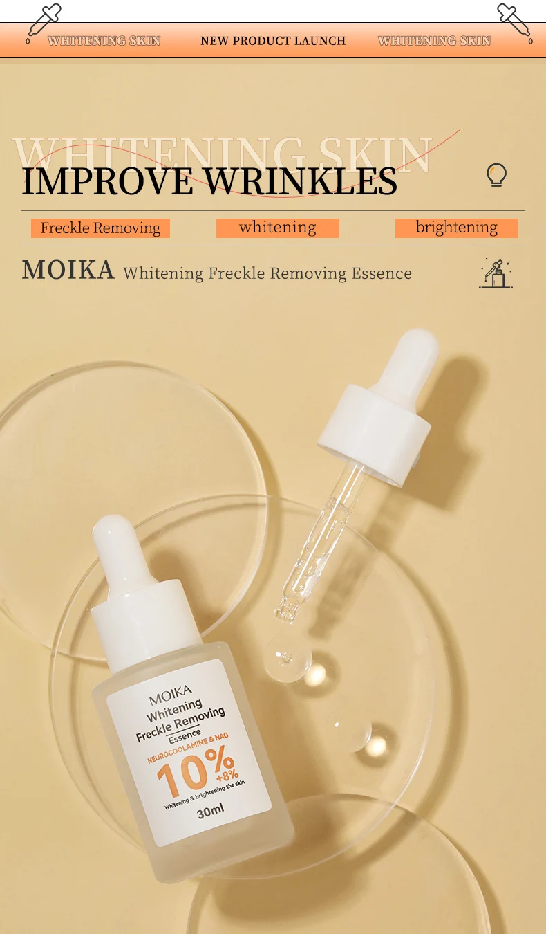 MOIKA Whitening Freckle Removing Essence 10% Neurocool-Amine & NAG 9 whitening freckle removing essence spu763505296180 desc 9